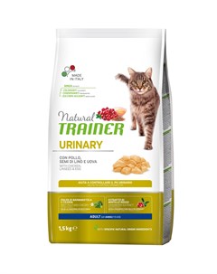 Корм для кошек Cat Urinary Adult с курицей 1 5 кг Natural trainer