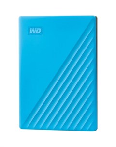 Внешний жесткий диск WDBPKJ0040BBL WESN 4Tb 2 5 USB 3 0 голубой Western digital (wd)