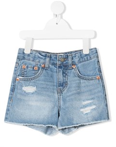 Джинсовые шорты с прорезями Levi's kids