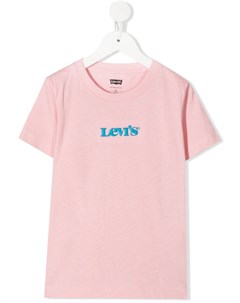 Футболка с вышитым логотипом Levi's kids