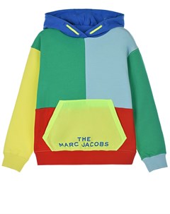 Толстовка худи в стиле color block детская The marc jacobs