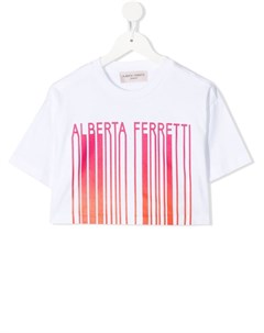 Футболка с принтом Alberta ferretti kids