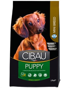 Puppy Mini для щенков маленьких пород с курицей 2 5 кг Cibau