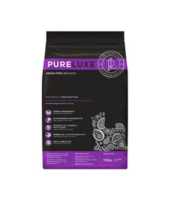 Сухой корм для собак Elite Nutrition for small breed dogs with turkey split peas salmon с индейкой г Purelux