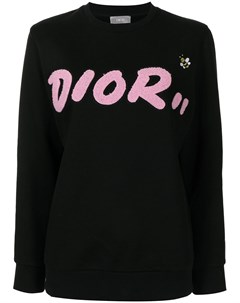 Толстовка pre owned с нашивкой Dior Christian dior