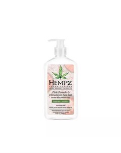 Молочко для тела увлажняющее Pink Pomelo Himalayan Sea Salt Herbal Body Moisturizer 500 мл Помело и  Hempz