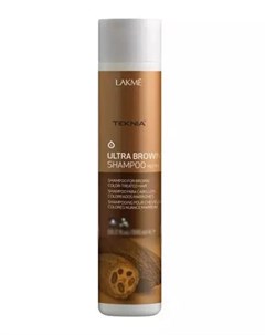 Ultra brown Шампунь для поддержания оттенка окрашенных волос Коричневый 100 мл Teknia Lakme