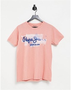 Футболка узкого кроя Golders Pepe jeans