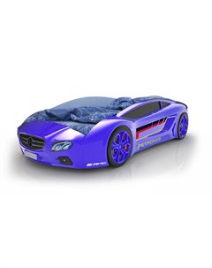 Кровать машина карлсон roadster мерседес без доп опций синий 105x49x174 см Magic cars