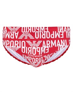 Плавки с логотипом Emporio armani