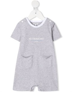 Короткий комбинезон с логотипом Givenchy kids