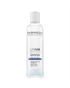 Linum emollient Гель для душа 200мл Dermedic