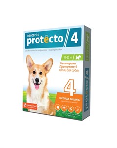 Protecto Капли на холку для собак 10 25 кг Neoterica