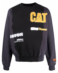 Толстовка из коллаборации с Caterpillar Heron preston