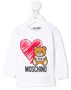 Свитер с принтом Moschino kids