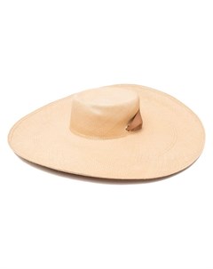 Соломенная широкополая шляпа Panama Sensi studio