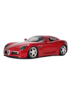 Коллекционная машинка 1 32 Street Fire Alfa Romeo 8C Competizione красный Bburago