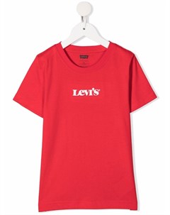 Футболка с вышитым логотипом Levi's kids