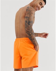 Оранжевые шорты для плавания CV7110 Adidas