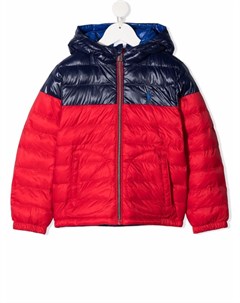 Двусторонний пуховик с логотипом Pony Ralph lauren kids