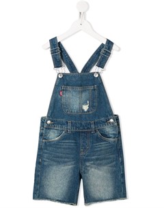 Комбинезон с бахромой и эффектом потертости Levi's kids