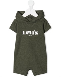 Комбинезон с капюшоном и логотипом Levi's kids