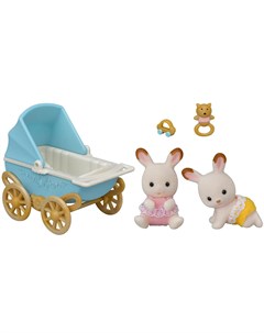 Игровой набор Двойняшки в коляске Sylvanian families