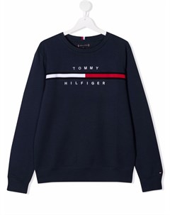 Толстовка с вышитым логотипом Tommy hilfiger junior