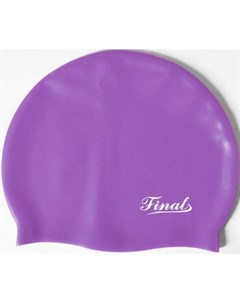 Шапочка для плавания силиконовая SH10 фиолетовая Dobest