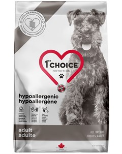 Care Dog Adult All Breeds Hypoallergenic беззерновой для взрослых собак всех пород при аллергии с ут 1st choice