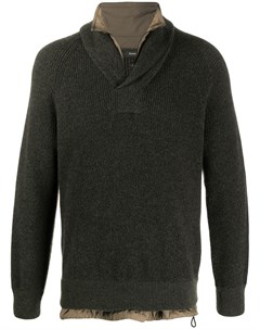 Кашемировый джемпер с воротником Ermenegildo zegna