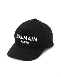 Бейсболка с вышитым логотипом Balmain kids