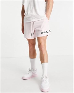 Розовые спортивные шорты с принтом логотипа от комплекта Asos dark future