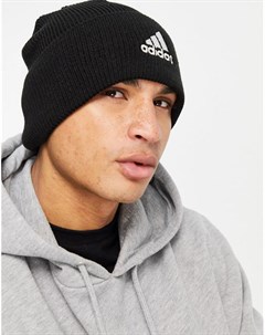 Черная шапка бини с логотипом adidas Football Adidas performance
