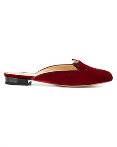 Charlotte olympia слиперы kitty Charlotte olympia