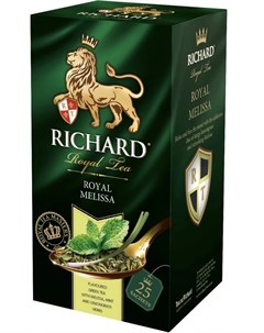 Чай зеленый Royal Melissa 25 пакетиков Richard