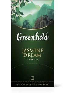 Чай зеленый Jasmine Dream 25 пакетиков Greenfield