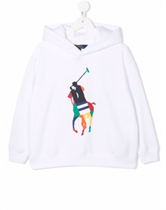 Худи в стиле колор блок с логотипом Ralph lauren kids