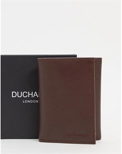 Кожаный бумажник тройного сложения Duchamp