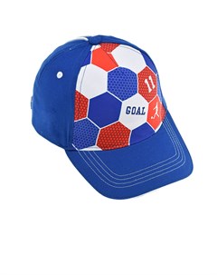 Синяя кепка с принтом футбольный мяч Maximo
