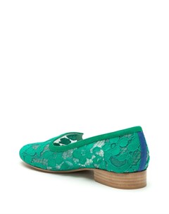 Лоферы Garden на шнуровке Blue bird shoes