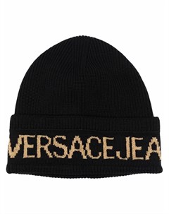 Шапка бини с логотипом Versace jeans couture