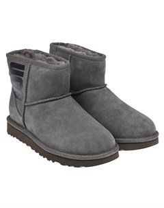 Серые угги с логотипом Ugg