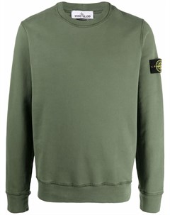 Толстовка с нашивкой логотипом Stone island