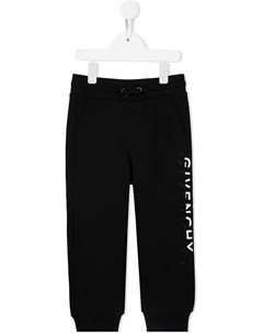 Прямые джоггеры с логотипом Givenchy kids