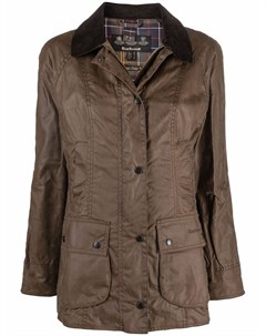 Вощеный дождевик с воротником Barbour