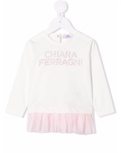 Джемпер с логотипом Chiara ferragni kids