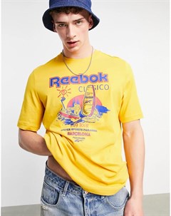 Желтая футболка Classics Souvenir 3 Reebok