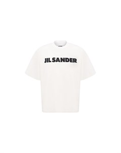 Хлопковая футболка Jil sander