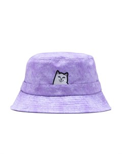 Панама Lord Nermal Bucket Hat Purple Mineral Wash 2021 Ripndip